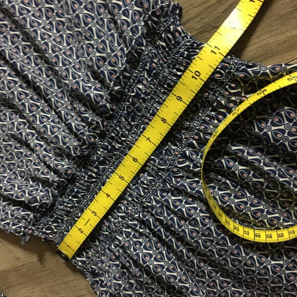 NWT Max Studio Bohemian Balloon Sleeve Mock Neck Maxi Dress - Picture 13 of 16